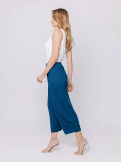 Pantalone a costine piatte