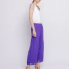 Pantalone cropped con fondo IRIDESCENTE