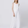 Pantalone elastico BIANCO
