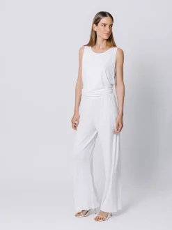 Pantalone elastico BIANCO