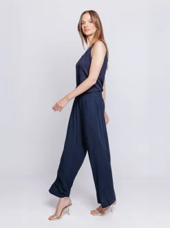 Pantalone gaucho in viscosa