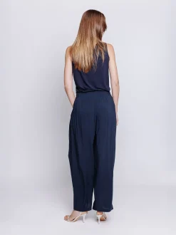 Pantalone gaucho in viscosa