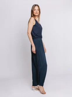 Pantalone gaucho in viscosa