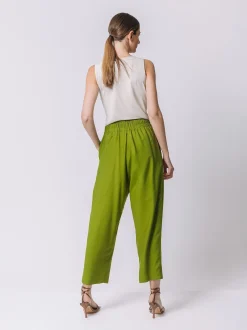 Pantalone gaucho in viscosa