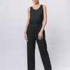 Pantalone in crêpe stretch