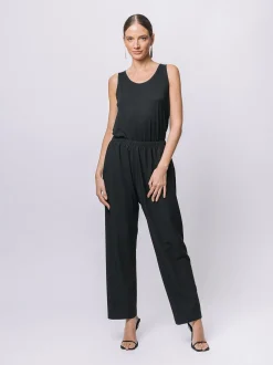 Pantalone in crêpe stretch