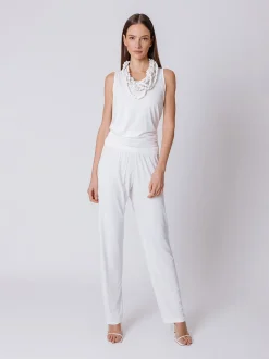 Pantalone in jersey BLU