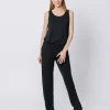 Pantalone in jersey NERO