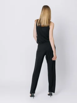 Pantalone in jersey NERO
