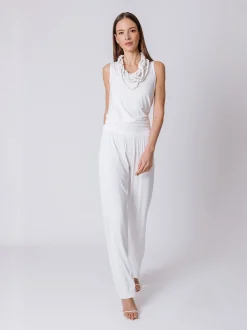 Pantalone in jersey NERO