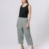Pantalone in micro pied de poule