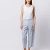 Pantalone in tessuto SEERSUCKER