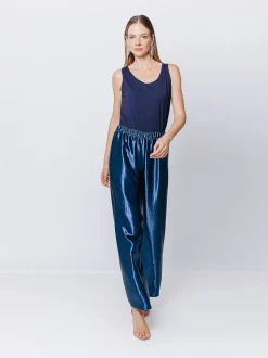 Pantalone laminato