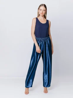 Pantalone laminato