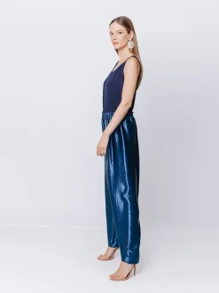 Pantalone laminato