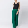 Pantalone morbido in doppio strato di chiffon