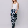 Pantaloni BLUE FOLIAGE