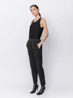 Pantaloni chino gessati