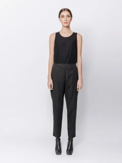 Pantaloni chino gessati