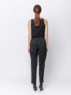 Pantaloni chino gessati