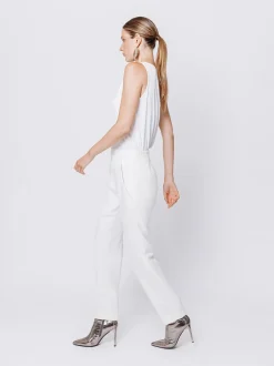 Pantaloni chino mano lana