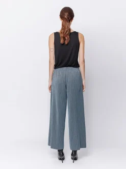 Pantaloni clown gessati