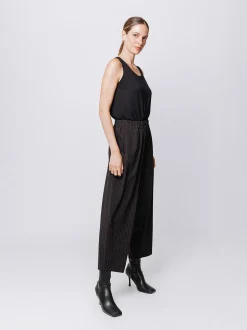 Pantaloni gaucho gessati