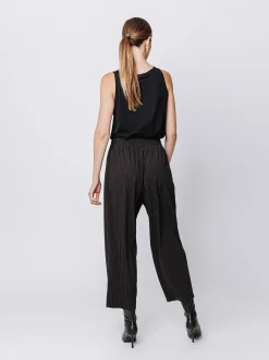 Pantaloni gaucho gessati