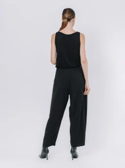 Pantaloni gaucho in crepe