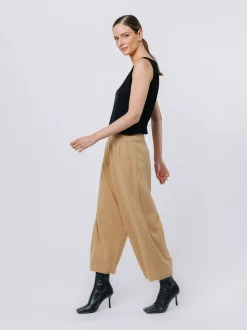 Pantaloni gaucho in maglia