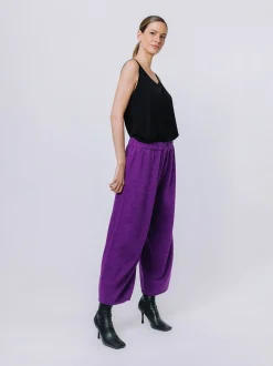 Pantaloni gaucho in maglia
