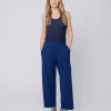 Pantaloni in crepe affusolati