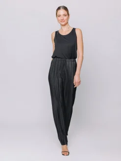 Pantaloni in plissé