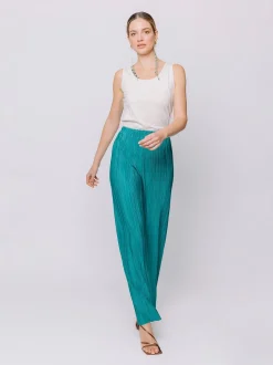 Pantaloni in plissé