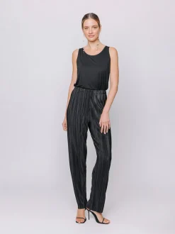 Pantaloni in plissé
