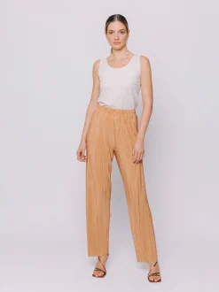 Pantaloni in plissé