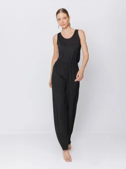 Pantaloni in tessuto goffrato