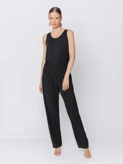 Pantaloni in tessuto goffrato