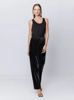 Pantaloni morbidi in velluto