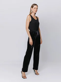 Pantaloni morbidi in velluto
