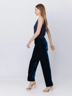 Pantaloni morbidi in velluto
