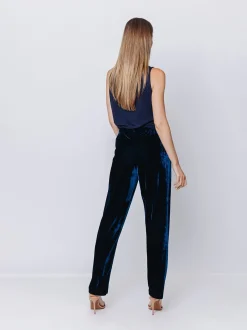 Pantaloni morbidi in velluto