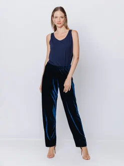 Pantaloni morbidi in velluto
