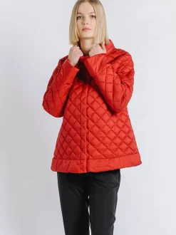Piumino corto ROSSO