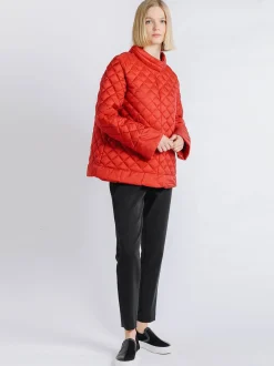Piumino corto ROSSO