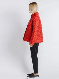 Piumino corto ROSSO