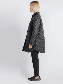 Piumino lungo NERO