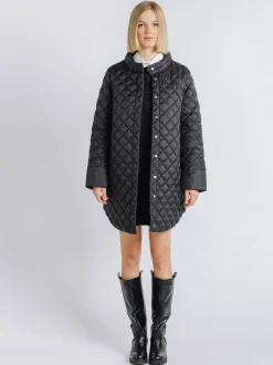 Piumino lungo NERO