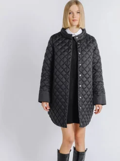 Piumino lungo NERO
