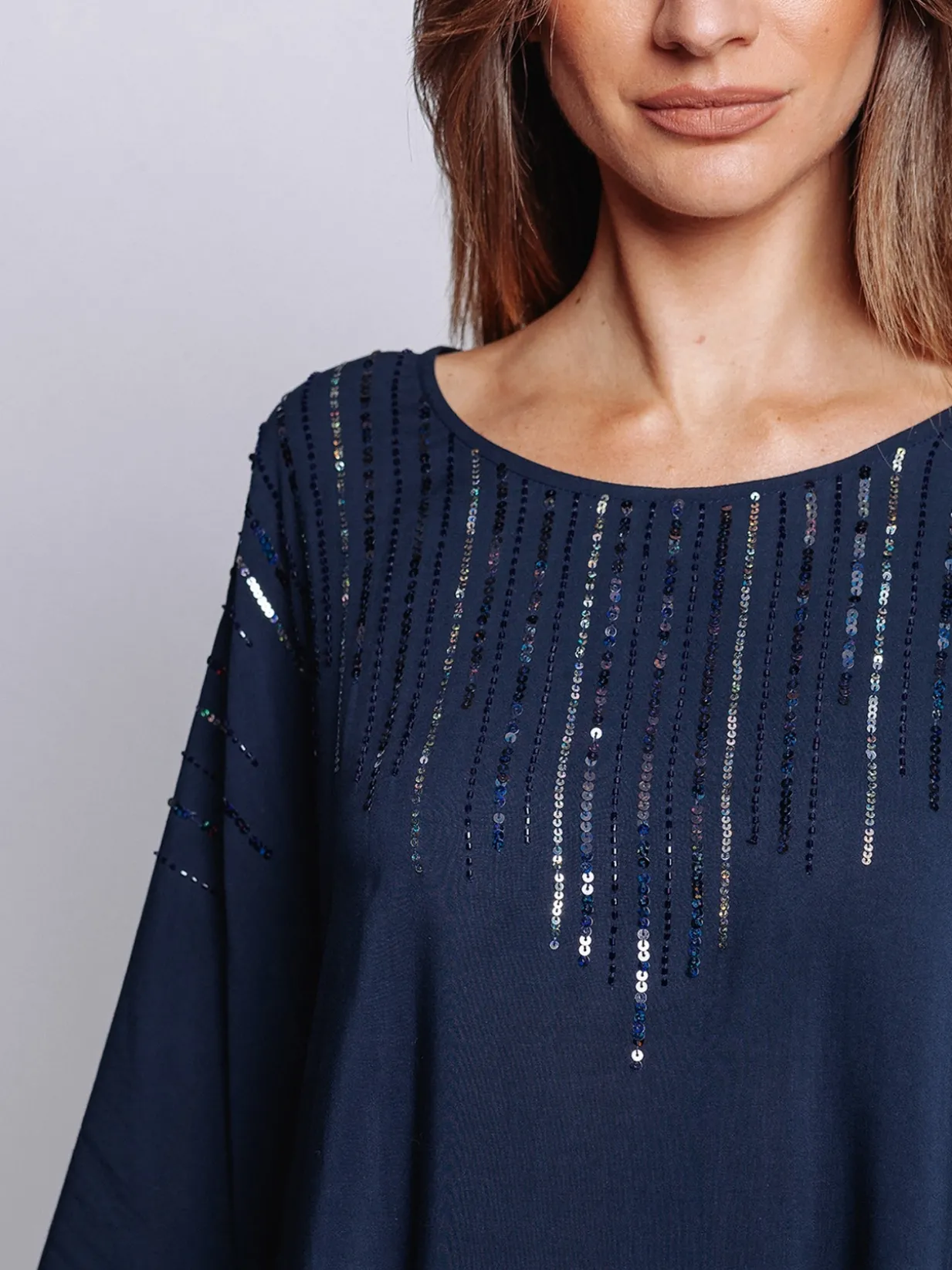 Poncho con Pailletes - LIMITED EDITION